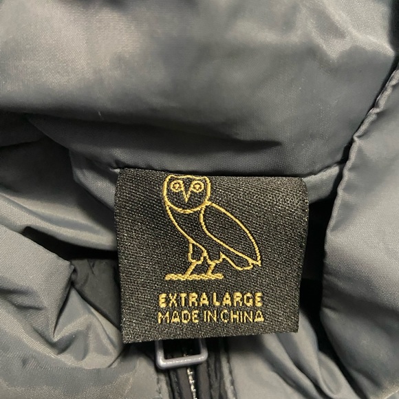OVO Team October Windbreak Jacket - GREY/BLACK - X-Large - Picture 7 of 9